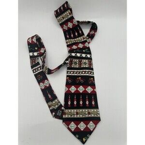 Vintage Silk Tabasco Hot Sauce Lobster Corn Made In The USA Novelty Neck Tie